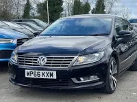 Used VW CC GT 184 HP (135 kW) 2016 Black Sedan