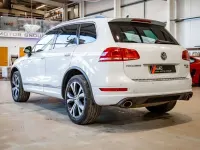 Gebraucht VW Touareg R-line 245 PS (180 kW) 2014 Weiß SUV