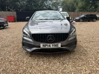 Used Mercedes CLA220 AMG line 177 HP (130 kW) 2017 Grey Coupe