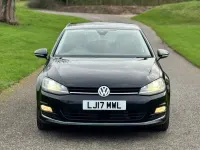Used VW Golf VII 2017 Black Hatchback