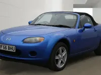 Used Mazda MX5 160 HP (117 kW) 2006 Blue Cabriolet