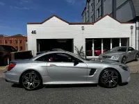Used Mercedes SL400 AMG line 367 HP (269 kW) 2017 Silver Cabriolet