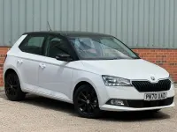 Used Skoda Fabia Colour Edition 95 HP (69 kW) 2020 White Hatchback