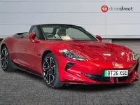 New MG Cyberster 375 kW (510 HP) 2026 Red Cabriolet