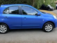 Used Nissan Micra Acenta 98 HP (72 kW) 2012 Blue Hatchback