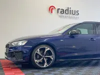 Used Audi A4 Black Edition 163 HP (119 kW) 2022 Blue Estate