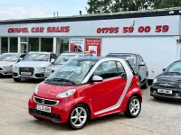 Used Smart ForTwo Coupé Pulse 71 HP (52 kW) 2013 Red Coupe
