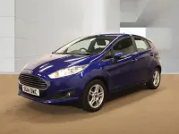 Used Ford Fiesta Zetec 82 HP (60 kW) 2014 Blue Hatchback
