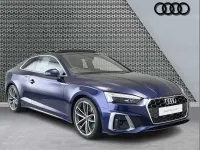 Used Audi A5 S-Line 147 HP (108 kW) 2024 Blue Coupe