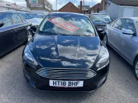 Used Ford Focus Zetec 125 HP (91 kW) 2018 Black Hatchback