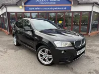 Used BMW X3 M Sport 184 HP (135 kW) 2013 Black SUV