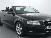 Used Audi A3 Cabriolet 105 HP (77 kW) 2011 Black Cabriolet