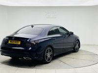 Used Mercedes CLA220 AMG line 177 HP (130 kW) 2018 Blue Sedan