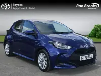 Used Toyota Yaris 2021 Blue Hatchback
