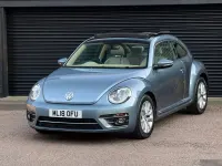 Used VW Beetle Design 105 HP (77 kW) 2018 Blue Hatchback