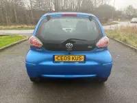 Gebraucht Toyota Aygo 2009 Blau Kleinwagen