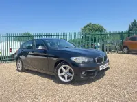 Used BMW 118 Comfort Edition 136 HP (100 kW) 2017 Black Hatchback