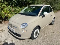 Used Fiat 500 69 HP (50 kW) 2014 Beige Hatchback