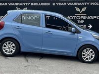 Used Kia Picanto 83 HP (61 kW) 2018 Blue Hatchback