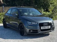 Usado Audi A1 S-Line 122 CV (89 kW) 2011 Gris Utilitario