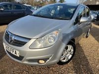 Used Vauxhall Corsa 85 HP (62 kW) 2010 Silver Hatchback