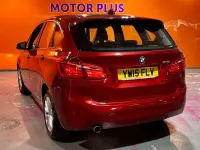Used BMW 218 Comfort Edition 136 HP (100 kW) 2015 Red MPV