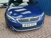 Second-hand Peugeot 308 SW GT-line 150 CP (110 kW) 2015 Albastru Break