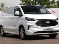 Used Ford Transit Custom Limited 136 HP (100 kW) 2024 White Van