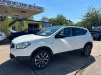 Used Nissan Qashqai 360º 141 HP (103 kW) 2013 White SUV