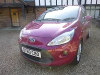 Used Ford Ka Zetec 69 HP (50 kW) 2010 Red Hatchback