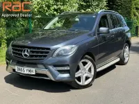 Used Mercedes ML250 AMG line 204 HP (150 kW) 2015 Grey SUV