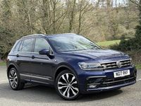 Used VW Tiguan R-line 150 HP (110 kW) 2017 Blue SUV