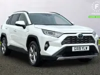 Usado Toyota RAV4 Hybrid 222 HP (163 kW) 2019 Branco SUV