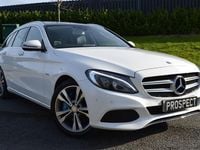 Used Mercedes C350e Premium Plus 2016 Polar white Estate