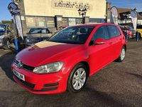 Used VW Golf VII SE 122 HP (89 kW) 2014 Red Hatchback