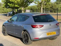 Used Seat Leon SE Dynamic 110 HP (80 kW) 2016 Silver Hatchback