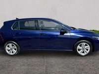 Used VW Golf VIII Life 130 HP (95 kW) 2020 Blue Hatchback