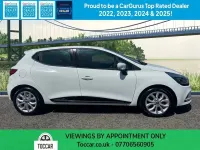 Used Renault Clio Dynamique 90 HP (66 kW) 2017 White Hatchback