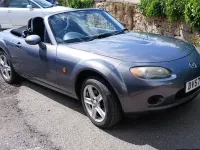 Used Mazda MX5 126 HP (92 kW) 2007 Grey Cabriolet