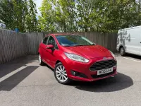 Used Ford Fiesta Titanium 2015 Red Hatchback