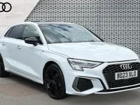 Used Audi A3 S-Line 150 HP (110 kW) 2023 White Sedan