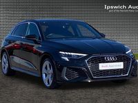 Used Audi A3 S-Line 147 HP (108 kW) 2024 Black Hatchback