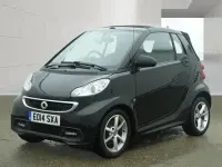 Used Smart ForTwo Cabrio Edition #1 2014 Black Cabriolet