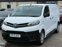 Used Toyota Proace 100 kW (136 HP) 2021 White MPV