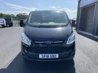 Used Ford Tourneo Custom Titanium 130 HP (95 kW) 2018 Black Van