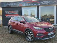 Used Vauxhall Grandland X Elite 130 HP (95 kW) 2018 Red SUV