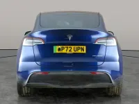 Used Tesla Model Y Long Range AWD 378 kW (514 HP) 2022 Blue SUV