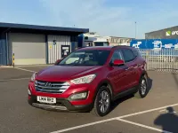 Usado Hyundai Santa Fe Premium 2014 Rojo SUV