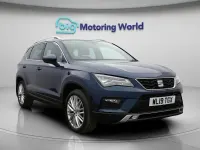 Używany Seat Ateca XCELLENCE 150 KM (110 kW) 2019 Niebieski SUV