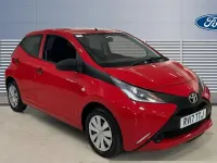 Used Toyota Aygo 69 HP (50 kW) 2017 Red Hatchback